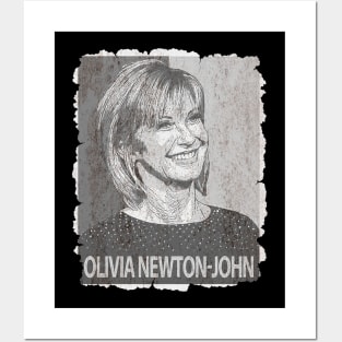 olivia newton john Posters and Art